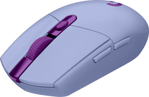 Miniatura 4 de Mouse Logitech G G305 Óptico, 6 Botones, 12000 DPI, RF inalámbrico, 10 m, Lila