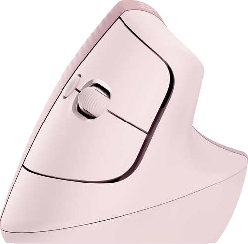 Miniatura 4 de Mouse Logitech Lift Óptico, 6 Botones, 4000 DPI, RF inalámbrico + bluetooth, 10 m, Rosa