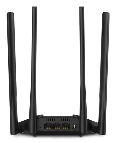 Miniatura 4 de Ruteador Inalámbrico Mercusys MR30G 4 ant., Wi-Fi 5 (802.11ac), 3 RJ-45, 1167 Mbit/s, Negro