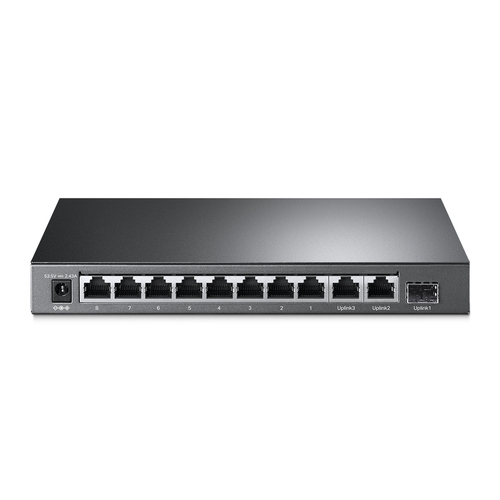 Miniatura 2 de Switch TP-Link TL-SL1311MP No administrado, RJ-45 10, Fast Ethernet (10/100), (PoE +) 8, Negro