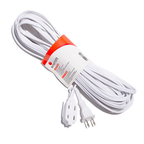 Miniatura 3 de Cables de poder Smartbitt SBEC-DOM10M Macho, Hembra 125 V, 10 m, Blanco