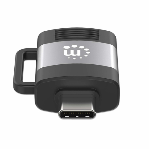 Miniatura 3 de Adaptador Manhattan 356312 USB-A a USB-C, Negro, Gris