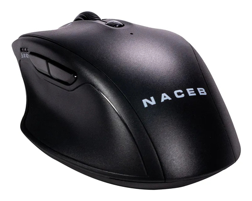 Miniatura 2 de Mouse Naceb Technology Na-0139 5 Botones, 1600 DPI, RF inalámbrico, Negro