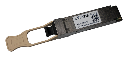 Conversor de medios Mikrotik XQ+85MP01D QSFP28, 100000 Mbit/s, multi-modo, 100 m