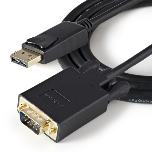 Miniatura 3 de Adaptador vídeo StarTech.com DisplayPort a VGA (D-Sub), 0.91 m, Negro