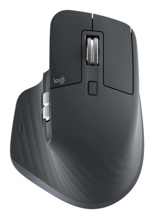 Mouse Logitech MX Master 3S Óptico, 7 Botones, 8000 DPI, Bluetooth, 10 m, Grafito