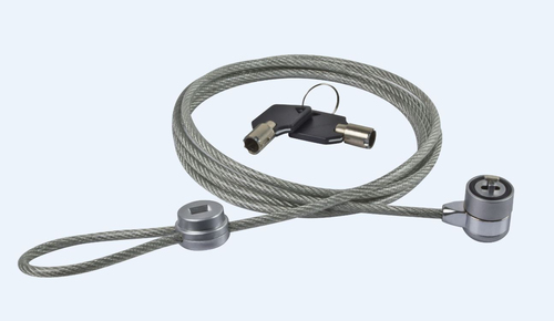 Miniatura 5 de Cable antirrobo Perfect Choice PC-160076 Candado, 2 m, Acero, Acero inoxidable