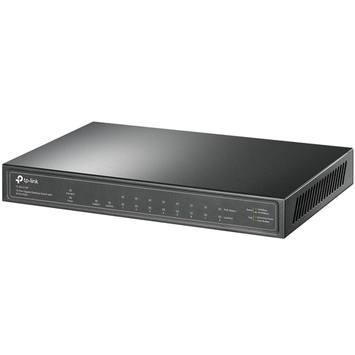 Miniatura 3 de Switch TP-Link TL-SG1210P No administrado, RJ-45 9, Gigabit Ethernet (10/100/1000), (PoE +) 8, Gris