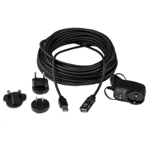 Miniatura 3 de EXTENSOR StarTech.com 15 m, USB A a USB A, Macho/Hembra, Negro