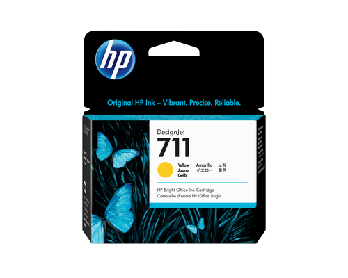 Cabezal de Impresion HP Inyección de tinta térmica, Amarillo