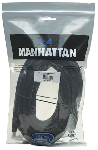 Miniatura 2 de Cable Hdmi Manhattan Canal Ethernet, 10 m, 10.2 Gbit/s, Negro