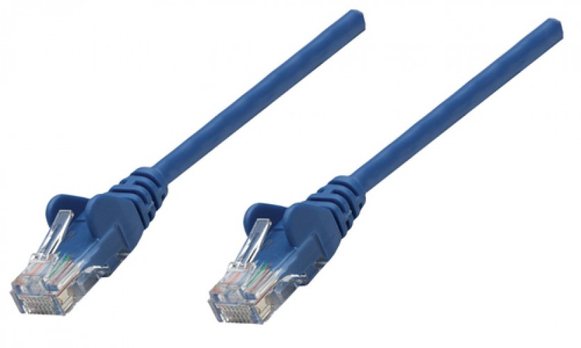 Patchcord Intellinet Cat6a, 3 m, S/FTP (S-STP), Azul