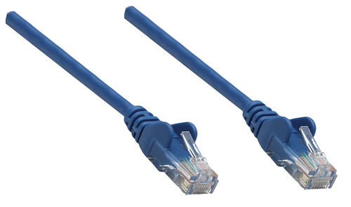 Miniatura 2 de Patchcord Intellinet Cat6a, 3 m, S/FTP (S-STP), Azul