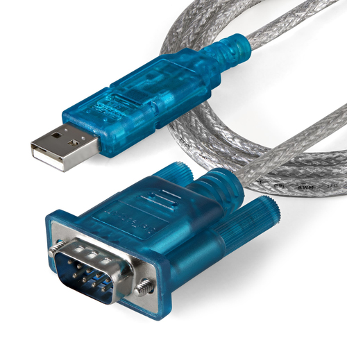 Miniatura 4 de Adaptador StarTech.com DB-9 a USB 2.0 A, Azul, Transparente