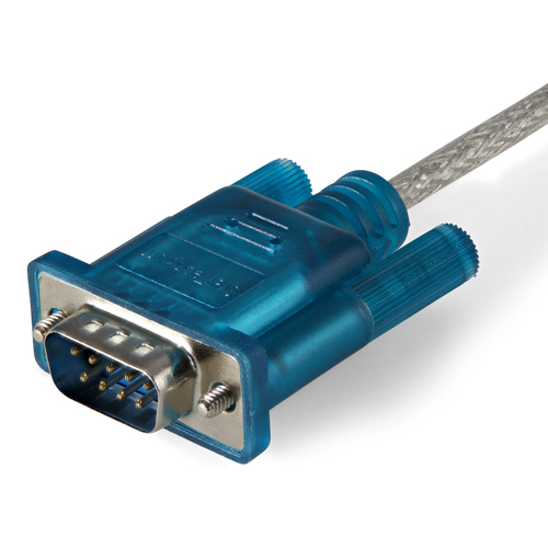 Miniatura 3 de Adaptador StarTech.com DB-9 a USB 2.0 A, Azul, Transparente
