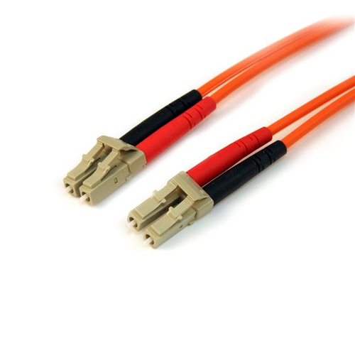 Cable StarTech.com 50FIBLCLC10 10 m, Fibra OM2, LC, LC, Naranja