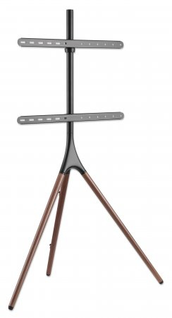 Miniatura 5 de Soporte Manhattan Soporte para TV con Trípode Hasta 65", VESA max. 600 x 400 mm, 32 kg, Azul, Café