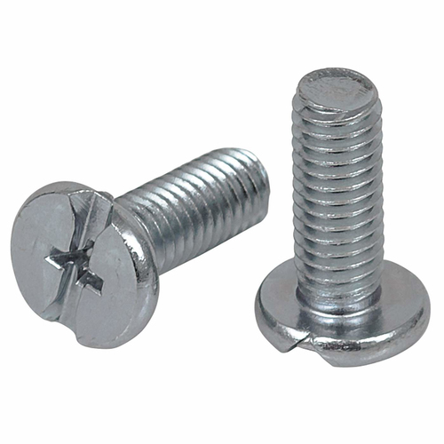 Tornillos Intellinet Juego de tornillos Cabeza oval, Color Negro