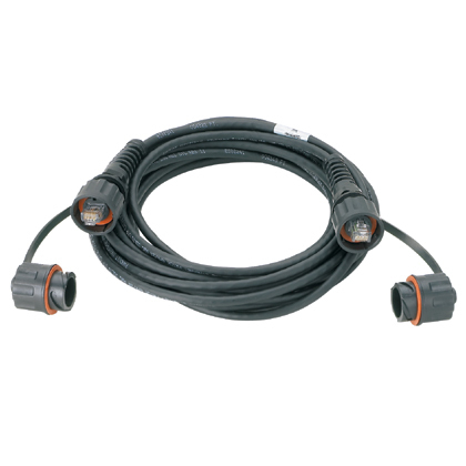 Patchcord Panduit ISTP6X1MBL Cat6a, 1 m, SF/UTP (S-FTP), Negro