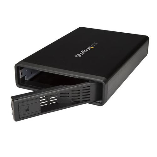 Miniatura 4 de Enclosure StarTech.com 3.5", SATA, Serial ATA II, Serial ATA III, USB, Negro