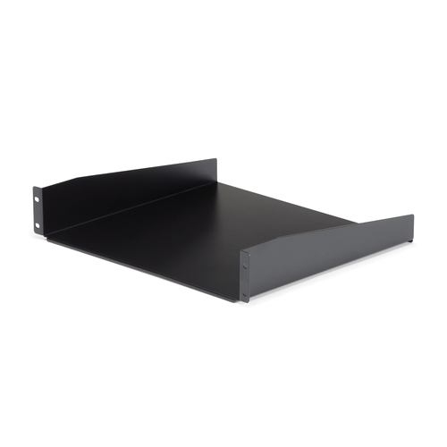 Charola StarTech.com Tipo Estantería, Color Negro, Material Acero, Peso Max. 20 kg, Tornillos incluidos Si, Capacidad del rack 2U