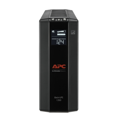 Miniatura 4 de No Break APC BX1350M-LM60 1.35 kVA / 810 W, 789 J, Entrada 139 V, 10 salidas AC, Negro