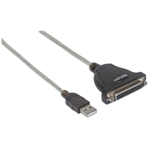 Miniatura 5 de Cable Paralelo Manhattan 1.8 m, USB A a Parallel; 25-pin, Macho/Hembra