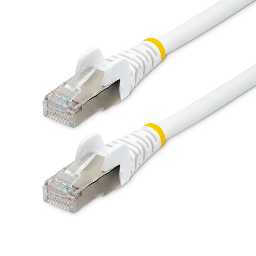 Patchcord StarTech.com Cat6a, 3 m, S/FTP (S-STP), Blanco