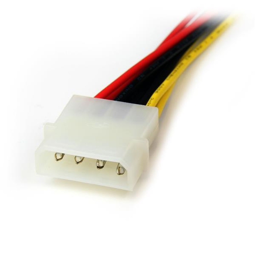 Miniatura 5 de Cable de poder StarTech.com Molex (4 puntas), 2 x SATA 15-pines, 0.304 m