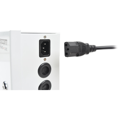 Miniatura 3 de Accesorios Epcom PLK-24-AC-8A Sistema de alimentación, Interior, Blanco