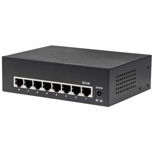 Miniatura 2 de Switch Intellinet Switch PoE+ Gigabit Ethernet de 8 puertos Gestionado, RJ-45 8, Gigabit Ethernet (10/100/1000), (PoE +) 8, Negro