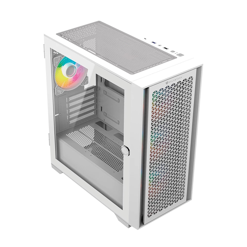 Miniatura 3 de Gabinete Balam Rush Carbono Twin Mate 6000 Midi Tower, PSU No, Vent. 3x 120 mm, Vent. 1x 120 mm, Blanco