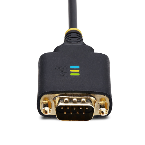 Miniatura 3 de Adaptador StarTech.com USB-A a 2 x DB-9 RS-232, Negro, Gris