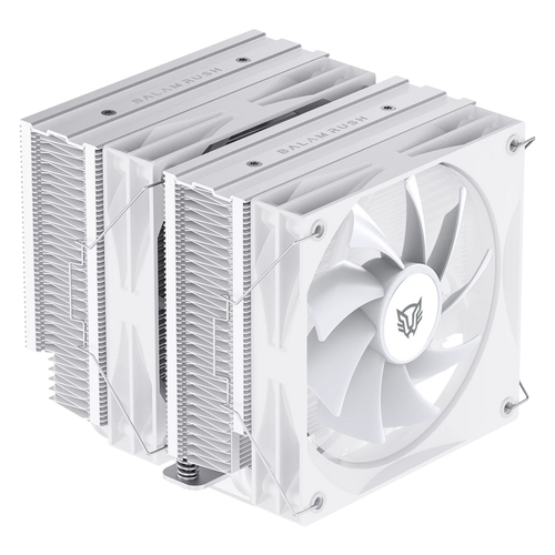 Disipador Balam Rush HEX90 12 cm, 2000 RPM, Blanco