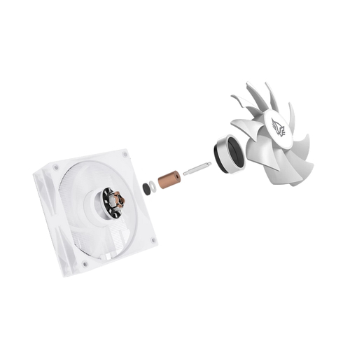 Miniatura 3 de Disipador Balam Rush HEX90 12 cm, 2000 RPM, Blanco