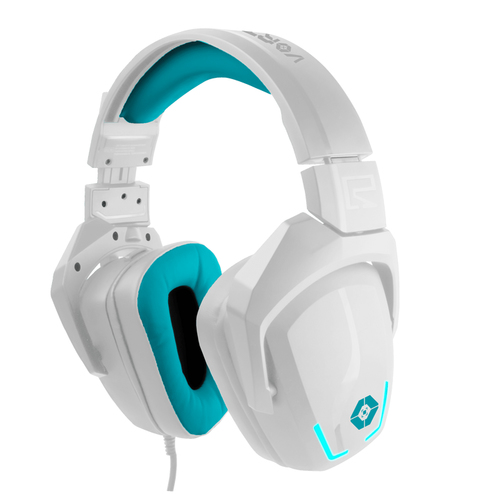 Audífonos Vortred Cloud Pass Diadema Gaming 7.1 Diadema, Alámbrico, USB, Blanco