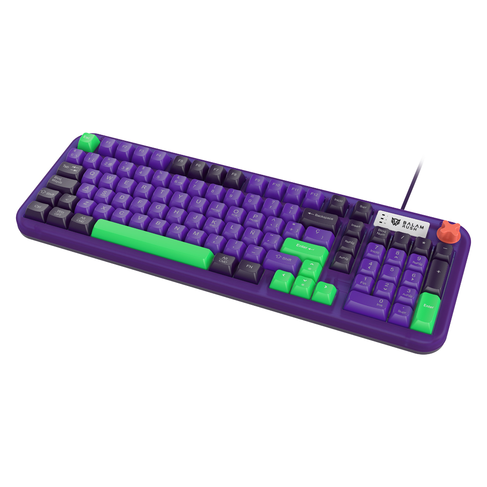 Miniatura 3 de Teclado Gamer Ala?mbrico WARSTRIKE EVA KG500E Balam Rush
