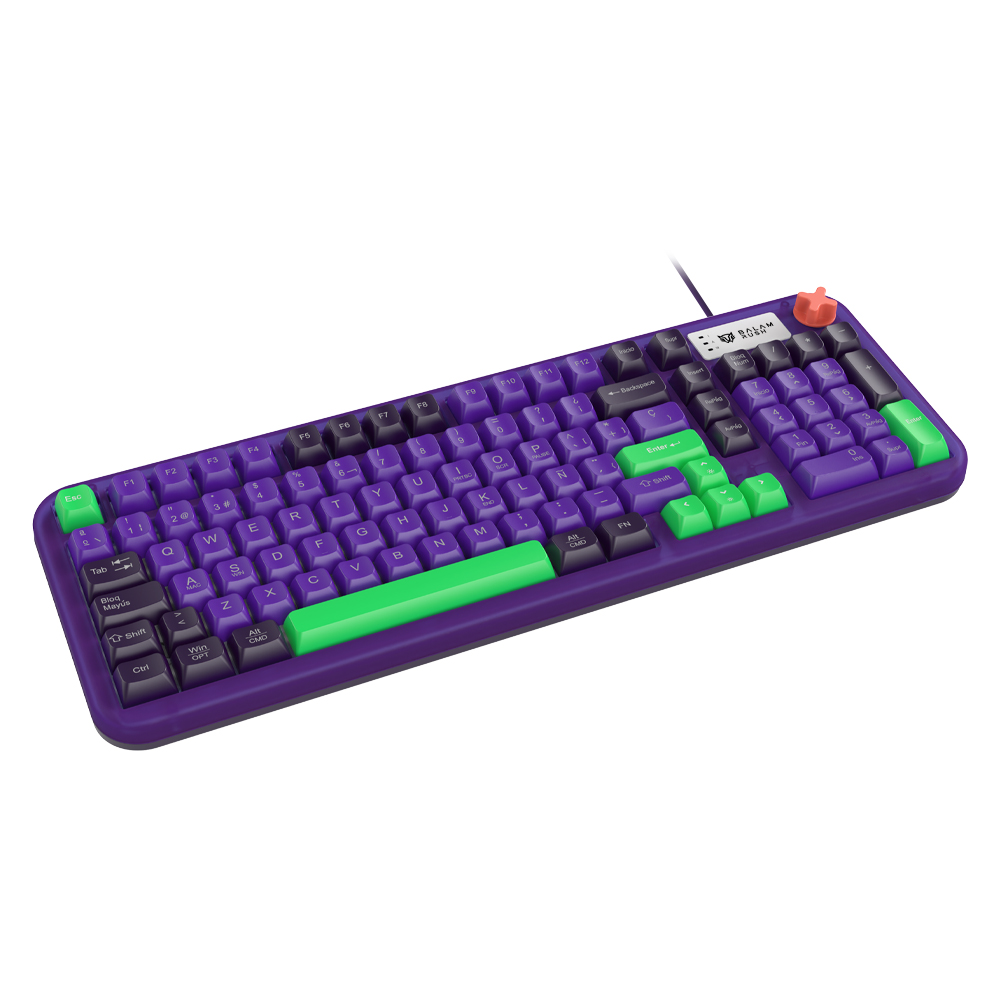Miniatura 2 de Teclado Gamer Ala?mbrico WARSTRIKE EVA KG500E Balam Rush