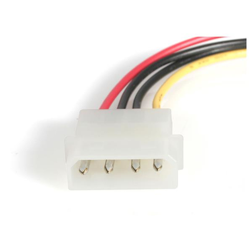 Miniatura 3 de Cable de poder StarTech.com SATA 15 puntas, LP4 M, SAS 29 Pin Plug, 0.457 m, Rojo