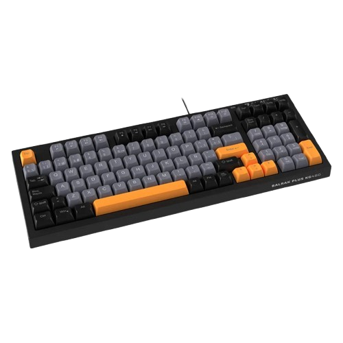 Miniatura 4 de Teclado Gamer Balam Rush Balrak Plus KG480, LED RGB, Alambrico, USB, Anti-ghosting, Negro/Gris