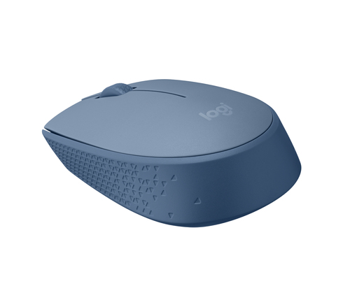Miniatura 3 de Mouse Logitech M170 Óptico, 3 Botones, 1000 DPI, RF inalámbrico, 10 m, Azul, Gris