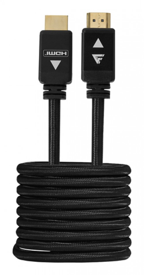 Cable Hdmi Game Factor HTH400 V. 2.1, 2 m, 720p, Negro