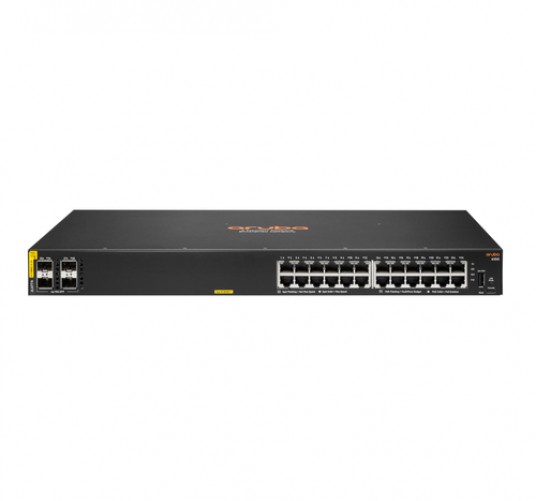 Switch HPE Aruba Networking Gestionado, L3, RJ-45 24, Gigabit Ethernet (10/100/1000), 1U, Negro