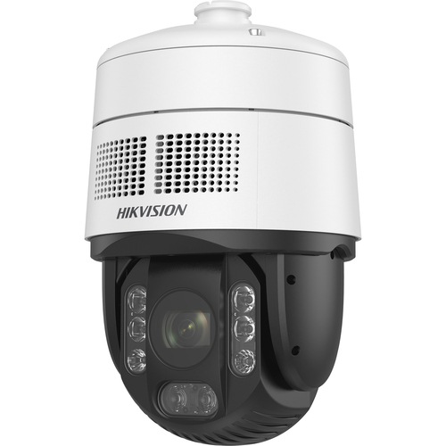 Cámara IP Hikvision DS-2DE7A432IWG-EB/SL 4 MP, Domo, MicroSD, Exterior, IP67, Blanco