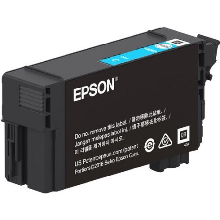 Cartucho de tinta Epson UltraChrome XD2 Original, Cian, 350 ml, Alto rendimiento (XL)
