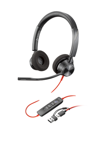 Miniatura 2 de Audífonos HP Poly Diadema, Alámbrico, USB, Negro