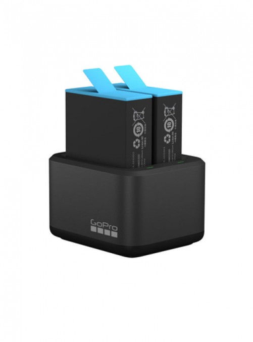 Accesorios GoPro ADDBD-001 Cargador de baterías para cámara, Montable en No aplicable, Baterías Soportadas 2, Pilas incluidas Si, Compatibilidad HERO9 Black