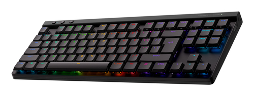 Miniatura 4 de Teclado Logitech G G515 LIGHTSPEED TKL Inglés, Inalámbrico, RF inalámbrico + bluetooth, Interruptor mecánico, LED RGB, Negro