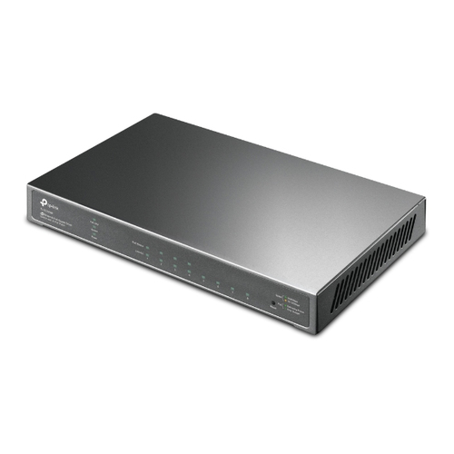 Miniatura 3 de Switch TP-Link JetStream TL-SG2008P Gestionado, L2/L2+, RJ-45 8, Gigabit Ethernet (10/100/1000), (PoE +) 4, Negro