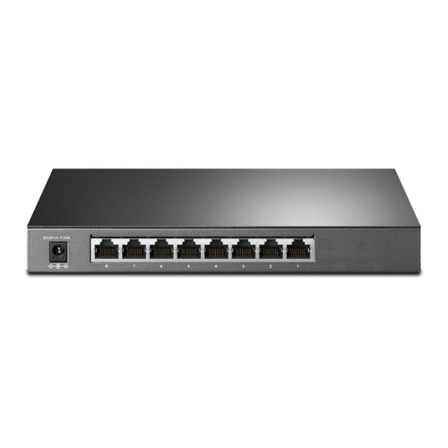 Miniatura 2 de Switch TP-Link JetStream TL-SG2008P Gestionado, L2/L2+, RJ-45 8, Gigabit Ethernet (10/100/1000), (PoE +) 4, Negro